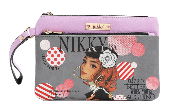 Cosmetic Zipper Pouch Ciega Por Ti