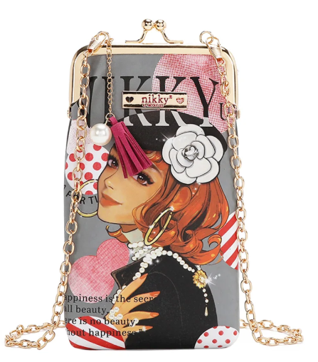 Nikky Kisslock Phone and Sunglass Purse Ciega Por Ti