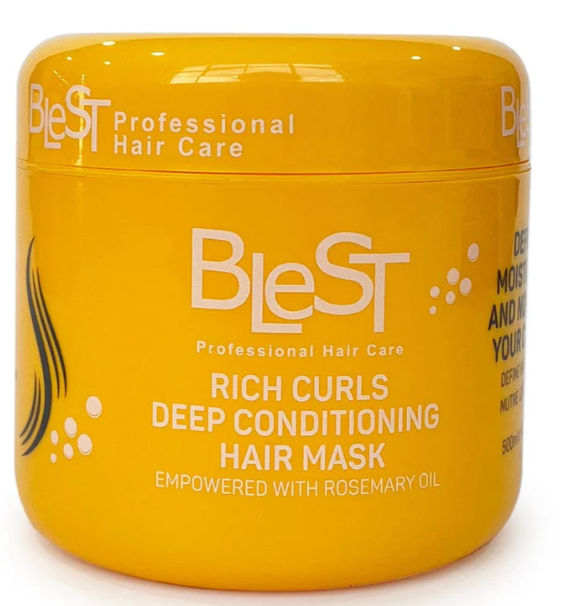 Blest Rich Curls Deep Conditioning Hair Mask With Rosemary Oil