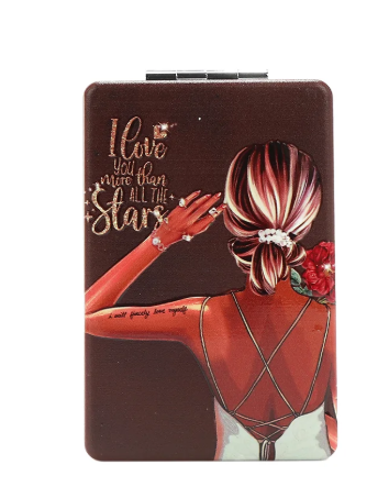 Rectangle Compact Mirror Blind Date