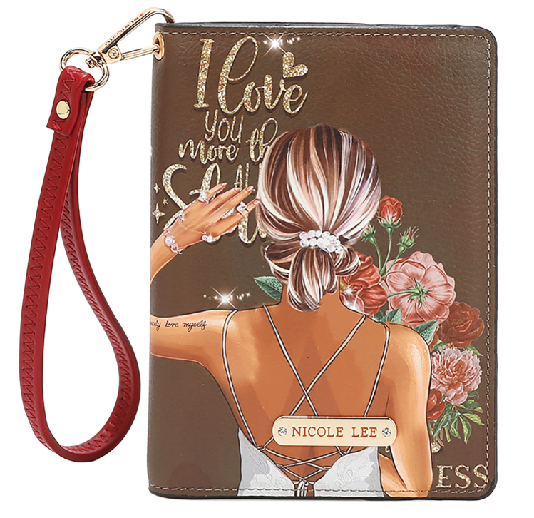 Passport Wallet Wristlet Blind Date