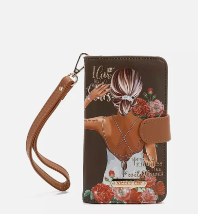 NL Signature Phone Case And Wallet Wristlet Blind Date