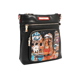 Martha Travels Italy Zip Crossbody