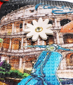Martha Travels Italy Zip Crossbody