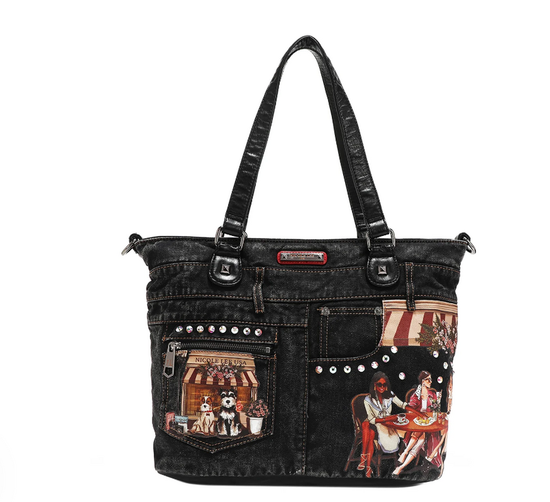 Denim Sisters Secret Tote Bag