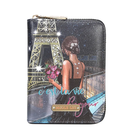 Tonight for you Isabel Accordion Zip Wallet