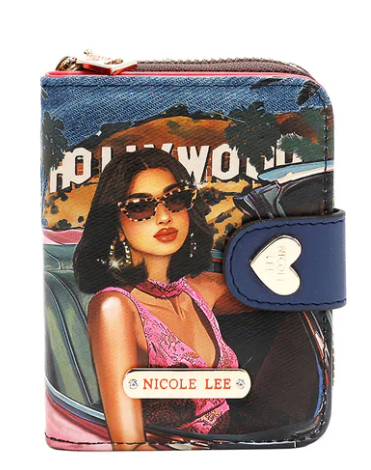 Denim Fold Bifold Wallet Hollywood Drive