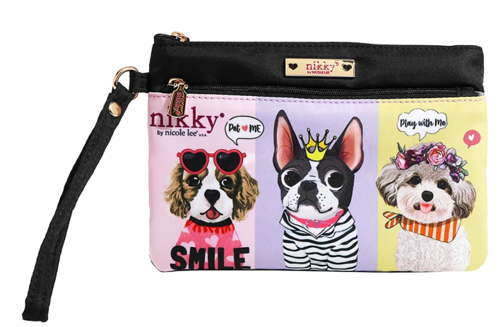 Cosmetic Zipper Pouch Best Buddies
