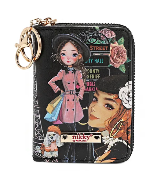 Zip Accordion Card Holder Nikky Makes Friends